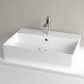 Villeroy & Boch Memento 2.0 Aufsatzwaschtisch 60 cm mit Hahnloch, mit Überlauf