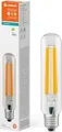 LEDVANCE LED-Röhrenlampe E27 21W 3600lm 2700K IP65 | Ersatz für NAV-Lampe | warmweiß | 360° | matt | 25.000h