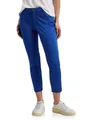 Street One 7/8 Slim Leg Hose im Satin-Look Amparo Blue 44