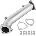 High Flow Downpipe-Auspuffkonverterrohr, passend für Audi A4 B5 B6/Passat 1.8T 97–05