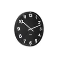 Karlsson Wanduhr New Classic - Schwarz - Ø40,6cm - Rund - Eisen - Wanduhr Modern Wohnzimmer - Wanduhren