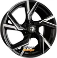 4 Alufelgen TOMASON AR1 Black Diamond Polished 8,5x19 ET35 5x112 19 Zoll