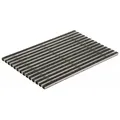 ACO Vario Schuhabstreifermatte Rips Anthrazit 75x50 cm Abtreter Türmatte