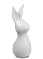 Dekofigur Hase MODERN stehend weiß H. 20cm Keramik Formano F26