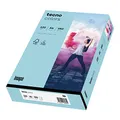 inapa farbiges Druckerpapier, buntes Papier tecno Colors: 120 g/m², A4, 250 Blatt, mittelblau