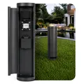 SSC-LUXon PALISO Steckdosensäule 2-fach Außen IP44 schwarz 39,5cm