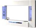 Wohnwand "New Egypt", (4 St Breite 290cm), bestehend aus 2 Stauraumvitrinen, 1 Lowboard, 1 Hängeschrank, weiß hochglanz B/H/T: 290 cm x 191,2 cm x 40 cm