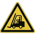 DURABLE Hinweisschild 04 Bodenmarkierungssymbol "Warnung vor Flurförderzeugen" - Kantenlänge