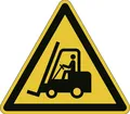 Durable 1734 04 Bodenmarkierungssymbol "Warnung vor Flurförderzeugen" - Kantenlä