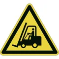 Durable 173404 Symbol -Warnung vor Flurförderzeugen- Gelb, Schwarz 1 St.