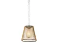 Lumineo Solar LED Hängelampe Outdoor 17,5cm Beige/Warmweiß - Solarleuchte für Garten Pendelleuchte Außenleuchte Gartenleuchte Solarlampe Deko Lampe für Terrasse Balkon Veranda Dauerbetrieb