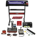 Led 720mm Schneideplotter & 5 In 1 Hitzepresse & Drucker Im Set