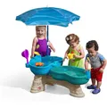 Kinder Wassertisch mit Sonnenschirm Splish Spieltisch Sandkasten Wasserspielzeug