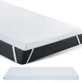 Arensberger Topper, Weiß, Textil, 160x200 cm, Schlafzimmer, Matratzen Shop, Matratzenzubehör, Topper
