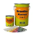 Brantho Korrux 3in1 Rostschutzfarbe - Primer, Rostschutz und Lack RAL 9011 - graphitschwarz / 5Lt. / 6 Kg.