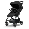 my junior® Buggy PICO³ | bis 22kg | Einhand AutoFold-Klappmechanismus | Ergonomische Liegeposition nach IGR e.V. | großes Sonnenverdeck UV50+ | Handgepäckmaß | 2 Belüftungsfenster - Black Night