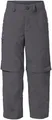 VAUDE Kids Detective Antimos ZO Pants iron uni - Größe 104 Kinder