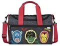 Scooli - Avengers Sporttasche für Kinder - 23 x 35 x 16 cm - geräumiges Hauptfach - Verstellbarer Schultergurt - Zubehör für die Schule - Umhängetasche