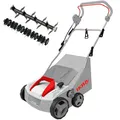 IKRA Elektro Vertikutierer Rasenlüfter IEVL 1838 | 1800 W | 38 cm Arbeitsbreite | Arbeitstiefe +5 bis -12 mm | inkl. 40 L Fangsack
