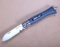 Opinel N° 09 DIY grau Taschenmesser Klappmesser rostfrei INOX Virobloc Neu P32