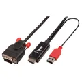 Lindy Kabel HDMI an VGA aktiv, 3m Stecker / Stecker