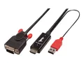 41457 Lindy Kabel HDMI an VGA Videokonverter ~D~