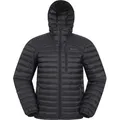 Mountain Warehouse - "Henry II Extreme" Steppjacke für Herren, Daunen-gefüllt MW1738 (S) (Schwarz) - Schwarz - S