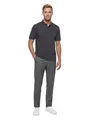 OLYMP Herren Polo-Shirt Kurzarm Casual.Wirk,Pikee,984 Casual Circular Knit Regular fit,99 schwarz 68,L