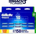 Gillette MACH 3 Turbo Rasierklingen, 10er Pack