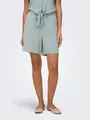 ONLY Shorts ONLSIESTA MW PULL-UP LIN BL SHORTS NOOS loose fit, Jersey, Viskosemischung, elastischer Bund, unifarben