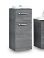 Badunterschrank Aquarell ALIKA BHT 30x72x33 cm grau Midischrank