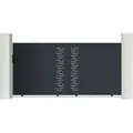 Casanoov - Schiebetor Aus Aluminium 3m Arlberg 300 X 160 Cm Grau