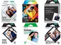Fujifilm Instax Square Film Rainbow Marble Monochrome Black White SQ1 SQ6 SQ40