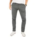 Yazubi Chinohose Herren Chino Kyle mit hohem Tragekomfort grau 36