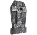 Boland Kostüm Grabstein Totenkopf Kreuz 50cm