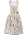 Stockerpoint Damen Sidonia Midi Dirndl, Creme, 42