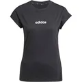 ADIDAS Damen Shirt Essentials Linear Cotton