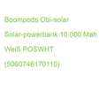 Boompods Obi-solar Solar-powerbank 10.000 Mah Weiß POSWHT (5060746170110)