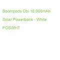 Boompods Obi 10,000mAh Solar Powerbank - White POSWHT (5060746170110)