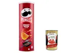 3x Smokey Bacon Flavour Patatine Smokey Speck 175g Kartoffel chips + Italian Gourmet polpa 400g
