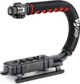 Video-Action-Stabilisierungsgriff-Handgriff-Stabilisator mit Cold-Shoe-Montage