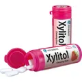 MIRADENT Xylitol Kaugummi Erdbeere 30 g PZN11287068