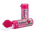 MIRADENT Xylitol Kaugummi Erdbeere 30 g PZN 11287068