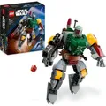 LEGO 75369 Star Wars Boba Fett Mech, baubare Actionfigur mit Blaster und Raketenrucksack mit Flick-Shooter, Sammelset für Kinder - Bronze