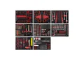 Mephisto-Tools Werkzeugset, (Set), metrisch, inkl. Soft Inlay in Carbon-Optik passend zu WZW 71012