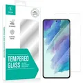Displayschutzfolie aus gehärtetem Glas für Samsung Galaxy S22 Ultra, Ultraschall-Fingerabdruck-Entsperrung