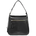 The Bridge Ingrid Schultertasche Leder 31 cm  schwarz