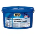 Zero Fassade 95 Siliconharzfarbe Fassadenfarbe - 1 Liter Weiss 408509010