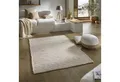 TaraCarpet Wollteppich TaraCarpet Handwebteppich Malmoe, rechteckig, Höhe: 10 mm, Schurwolle Webteppich beige meliert Wohnzimmer Schlafzimmer 070x130