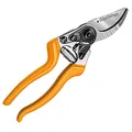 GRÜNTEK Gartenschere Z-25, für LINKSHÄNDER, Geschmiedete Premium Baumschere Rebschere 215mm, Bypass, ergonomische Griffe. GELD-ZURÜCK-GARANTIE !!